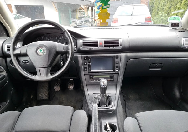 Skoda Superb cena 12900 przebieg: 225000, rok produkcji 2007 z Łęknica małe 232